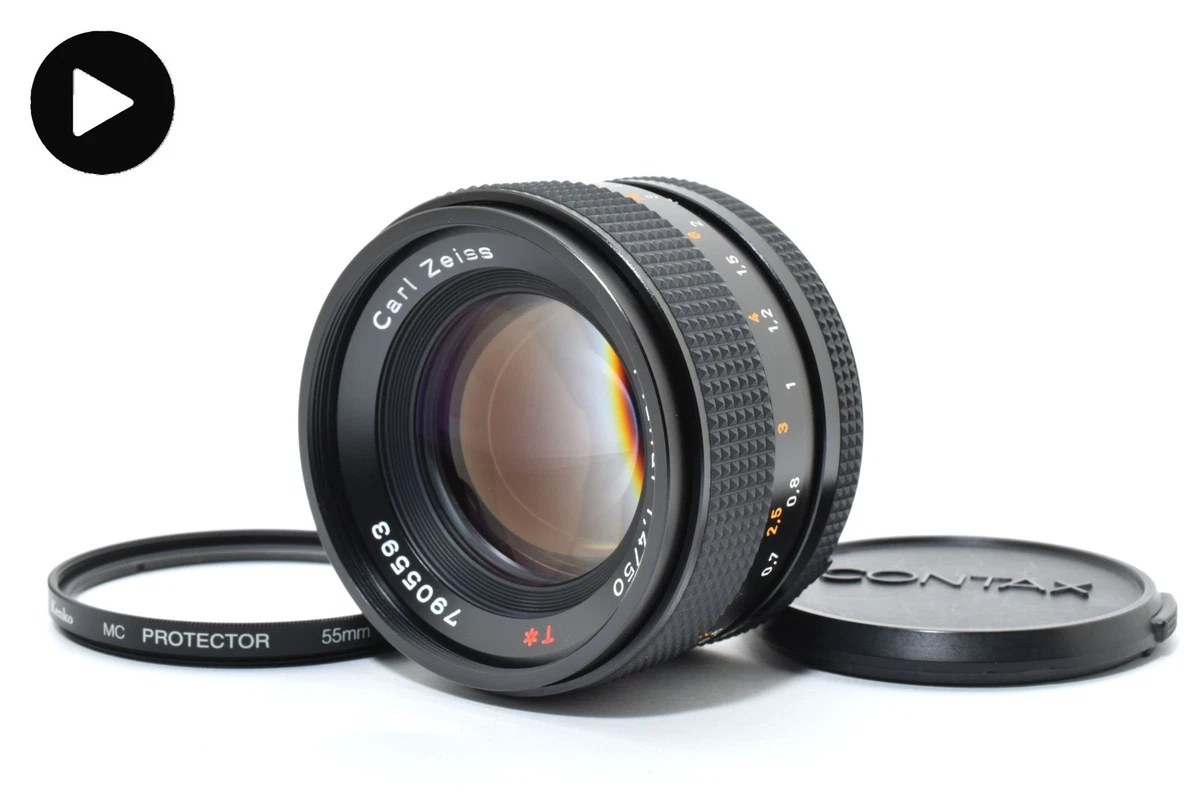 ✨安心保証✨CONTAX Carl Zeiss 50mm f/1.4 MMJ Carl Zeiss T* PLanar 50mm F1.4 lens Contax Yashica C/Y mount #8939