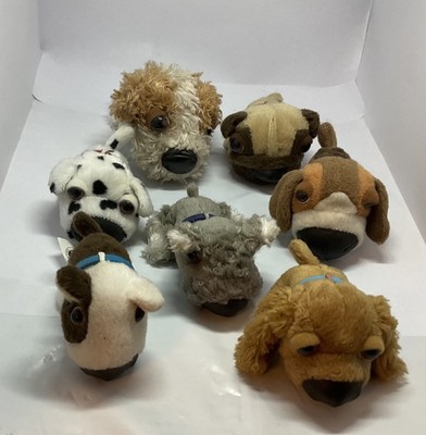 Set Of 7 Vintage THE.DOG/CAT McDonald's Happy Meal Plush Toy Clips.