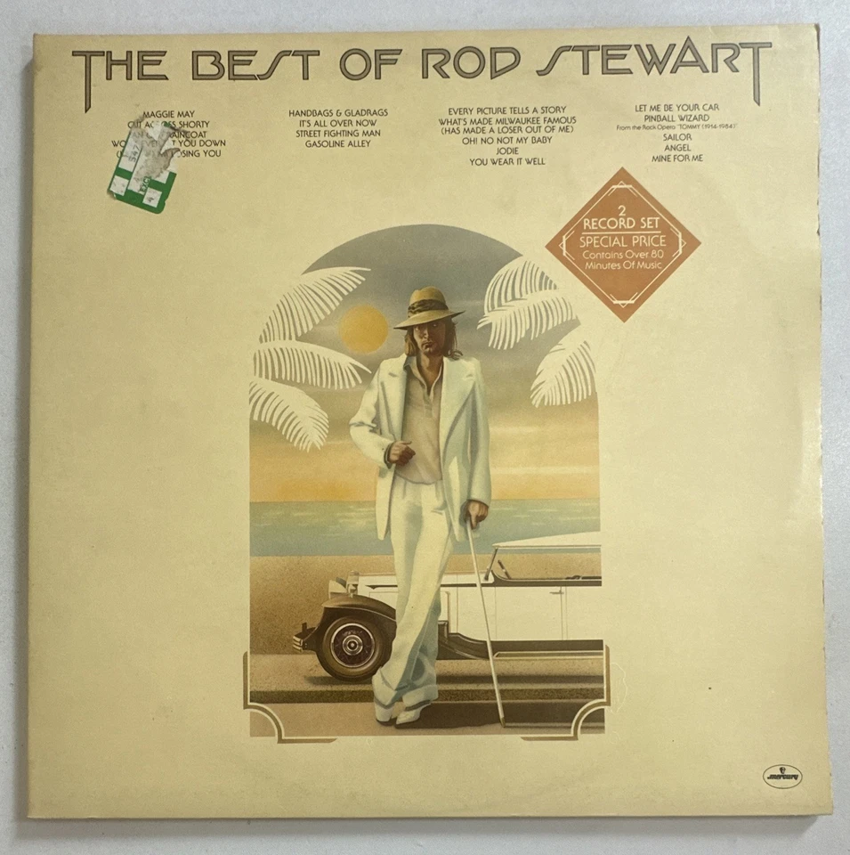 Rod Stewart The Best Of Rod Stewart Double Vinyl LP Mercury Records 1977 EX /VG+ - Image 2 of 4