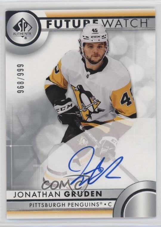 2023-24 SP Authentic Auto Future Watch 968/999 Jonathan Gruden #140 Auto 0b1f