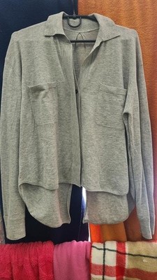 Women friendly hunting Shirt Grey Cotton 38