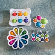 Fat Brain Simple Dimple Fidget Toy Lot
