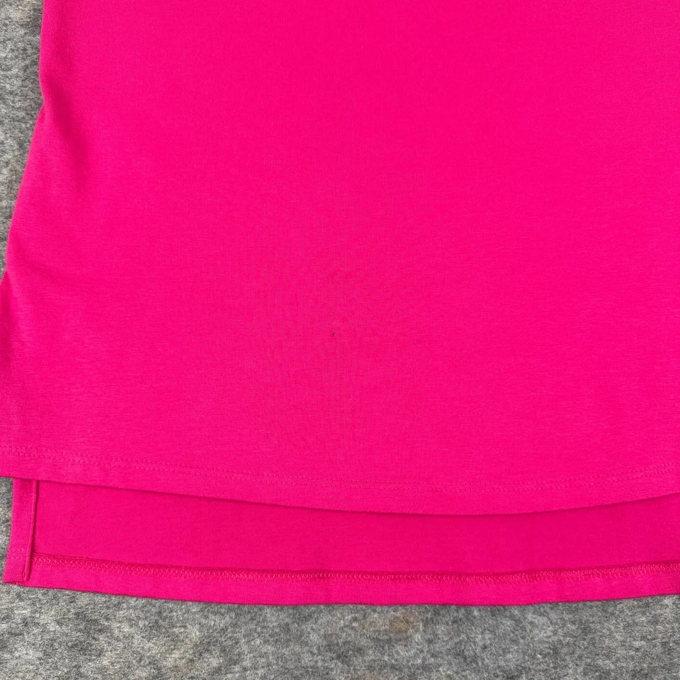 Vestido Adidas espalda deportiva abertura lateral rosa magenta niñas pequeño 7/8 * Foto 2 de 4