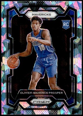 2023-24 Panini Prizm #146 Olivier-Maxence Prosper Prizms Ice Rookie E1