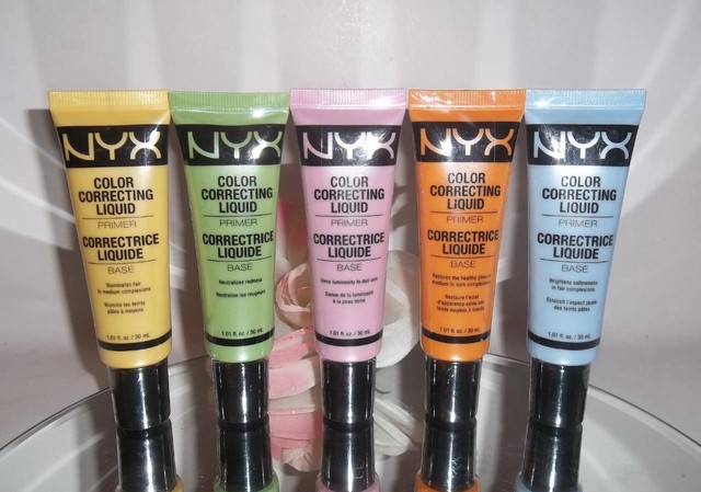 nyx color correcting primer green