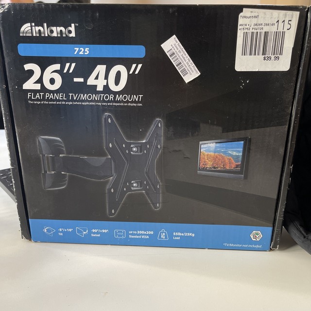 Flat monitor TV/Monitor mount 