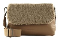 Fredsbruder Ava Shoulderbag With Flap Schultertasche UmhäNgetasche Tasche Almond