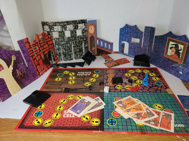 1970 Which Witch Game Board Milton Bradley For Sale Online EBay