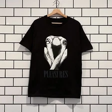 PLEASURES BENDED T-SHIRT BLACK