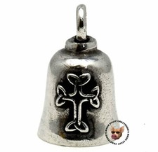 Celtic Cross Gremlin Motorcycle Ride Bell Made in the USA Christian