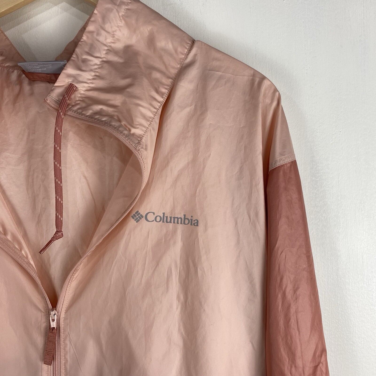 Columbia Women's Flash Forward Full Zip Up Windbreaker Rain Jacket Coat Large thumbnail 3