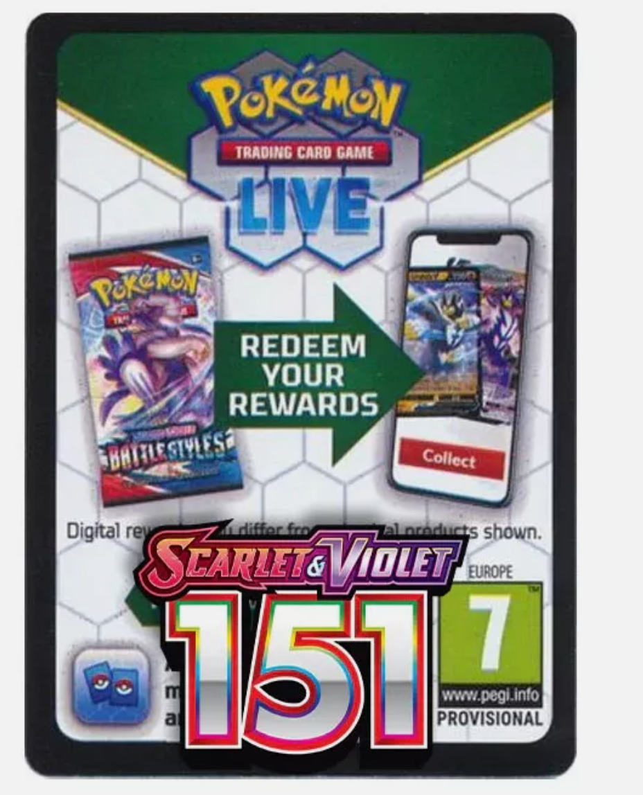 25x PLAY! SERIES 7 POKEMON PRIZE PACK Code Card for Pokemon TCG