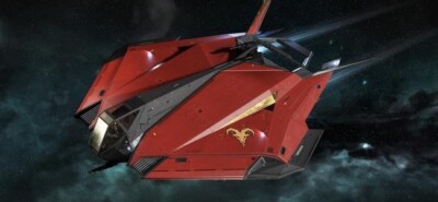STAR CITIZEN PAINT - NOMAD AUSPICIOUS RED PAINT