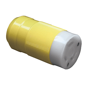 Connecteur Marinco 50A 250V – Prise Mâle Verrouillable 3 Phases