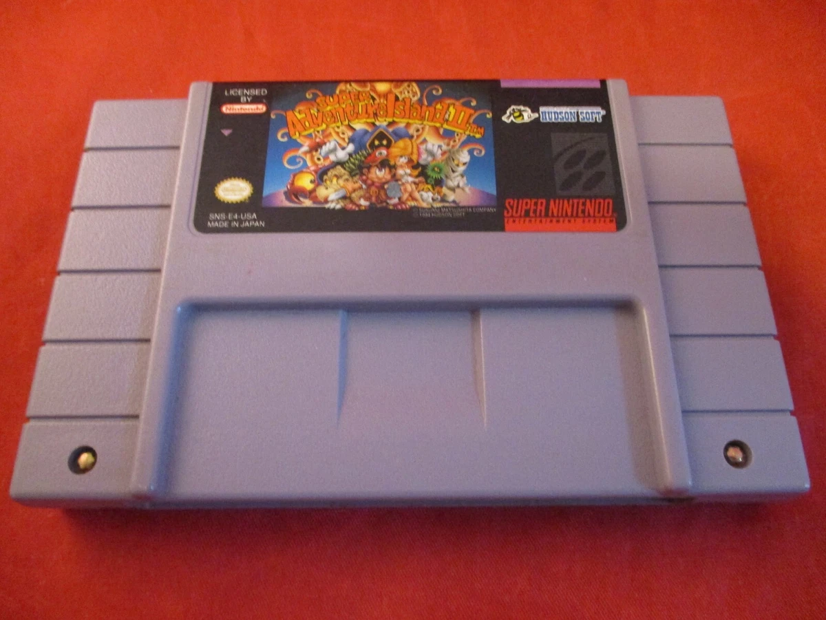 Super Adventure Island II 2 Nintendo Super Famicom SFC Japan NTSC Loose