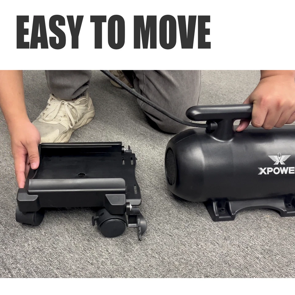 XPOWER A-12 Black High-Power Portable Car Blower Dry Heater Set(Damaged Package) - Bild 4 von 4