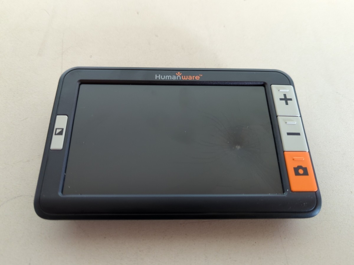 HUMANWARE Explore 5 Handheld Electronic Magnifier - CRACKED SCREEN