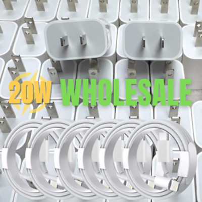 20W USB C Fast Wall Charger PD Power Adapter For iPhone 14/13/12/11/XR iPad Lot