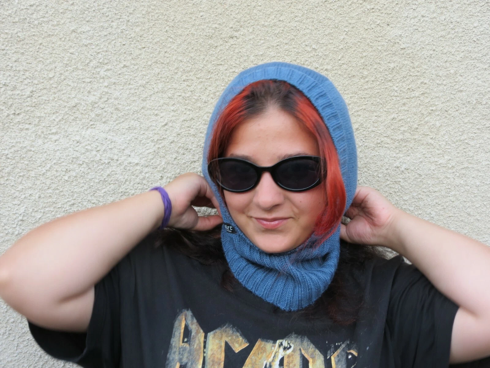Blue Balaclava Hood Ski Mask Knit Full Face Winter One Hole Woolen helmet hat
Opens in a new window
