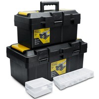 "Werkzeugkoffer 13\"+18\" Toolbox Werkzeugkiste Werkzeugbox Werkzeugkasten"