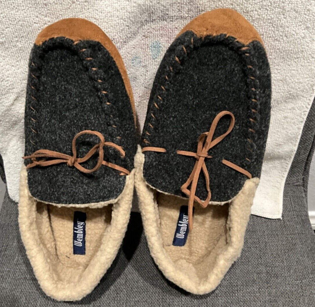 SAOLA Pantofole uomo Wembley suola memory foam nuove M 8 9