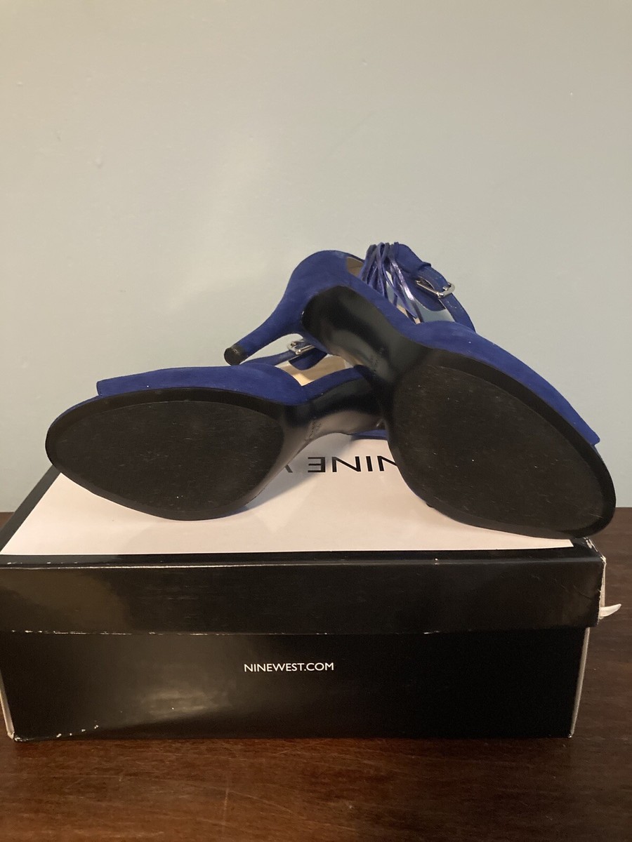 【Nine West】タラ 2 Nine West 81/2 M Amma20 blue shoes Hight heels | eBay