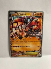 Pokémon TCG Groudon EX 85/160 World Championships 2015 Prize Card