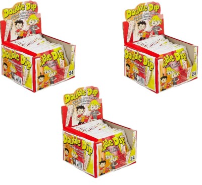 72 x Dok Double Dip Schleckpulver, 24er Pack (72 x 18 g Packung)