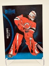 2021-22 Skybox Metal Universe Rookie Blue Nico Daws #184 RC Devils