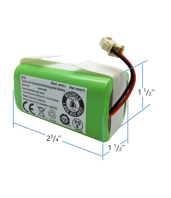 Coredy R500+, R300, R3500, R650, R750 Vacuums Replacement Battery eBay