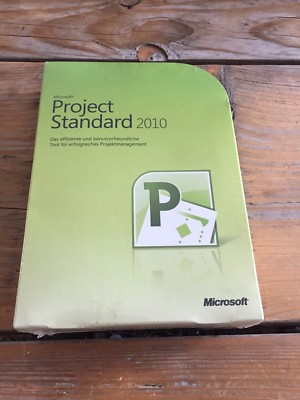 Project Standard 2010, WIN 32-/64-Bit, deutsch, Vollversion mit MwSt-Rechnung