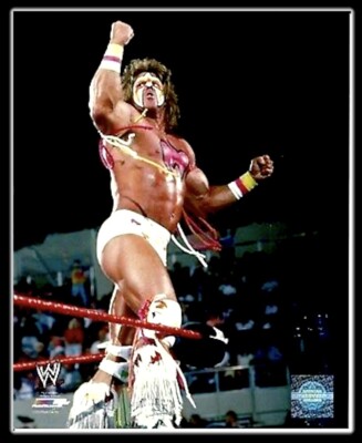 Photo Encadrée The Ultimate Warrior WWF 1988 - Sous Licence Officielle, Collector, Occasion