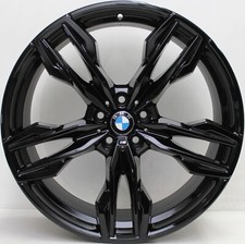 21 inch Genuine BMW X3 / X4 M SPORT 2020 G01 MODEL ALLOY WHEELS IN BLACK