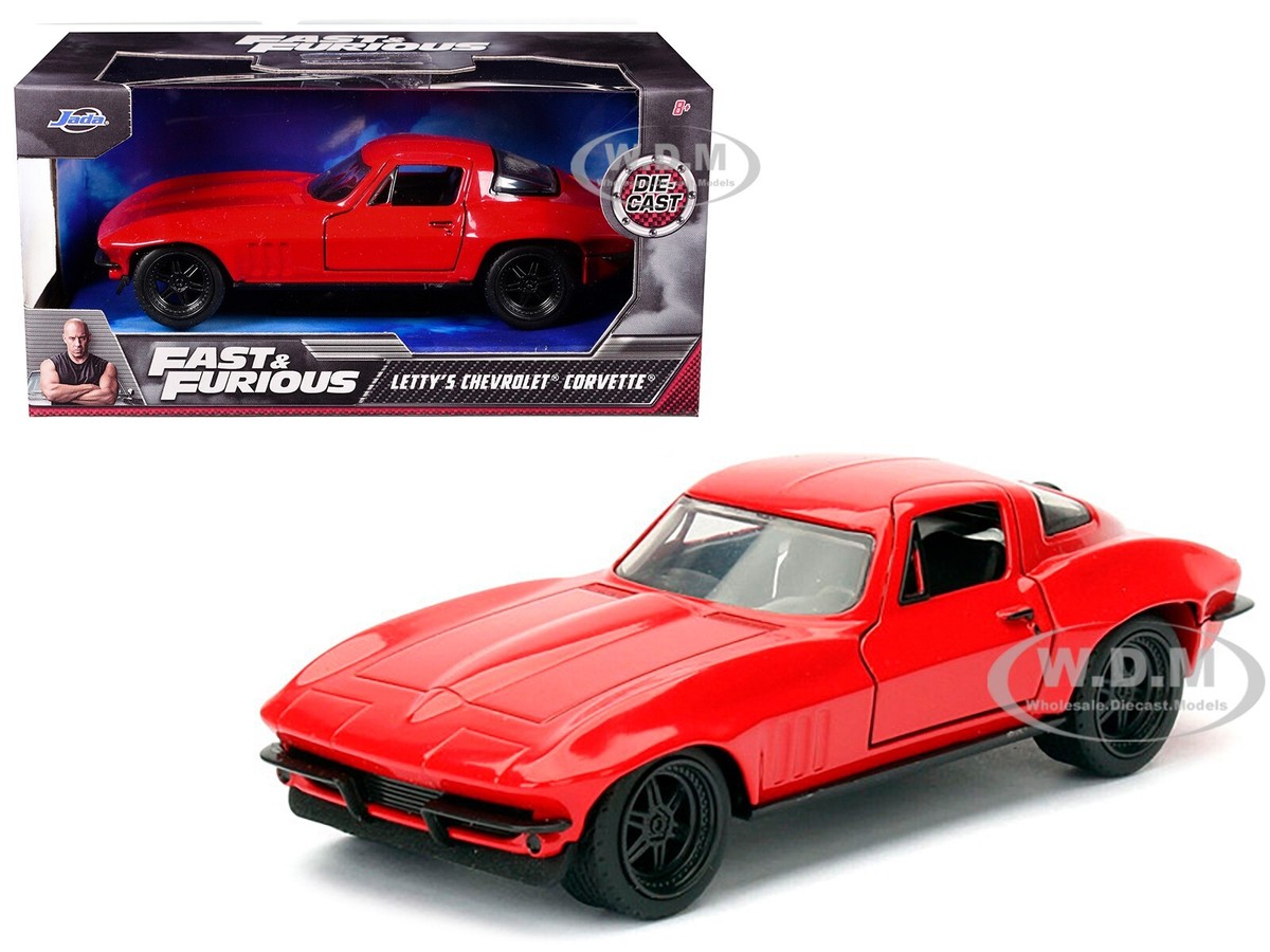 (未使用･未開封品)　1:24 FAST &amp; FURIOUS DIECAST MINICAR Letty&#39;S Chevy Corvette qdkdu57 Fast & Furious Letty's 1966 Chevy Corvette Stingray 1:24