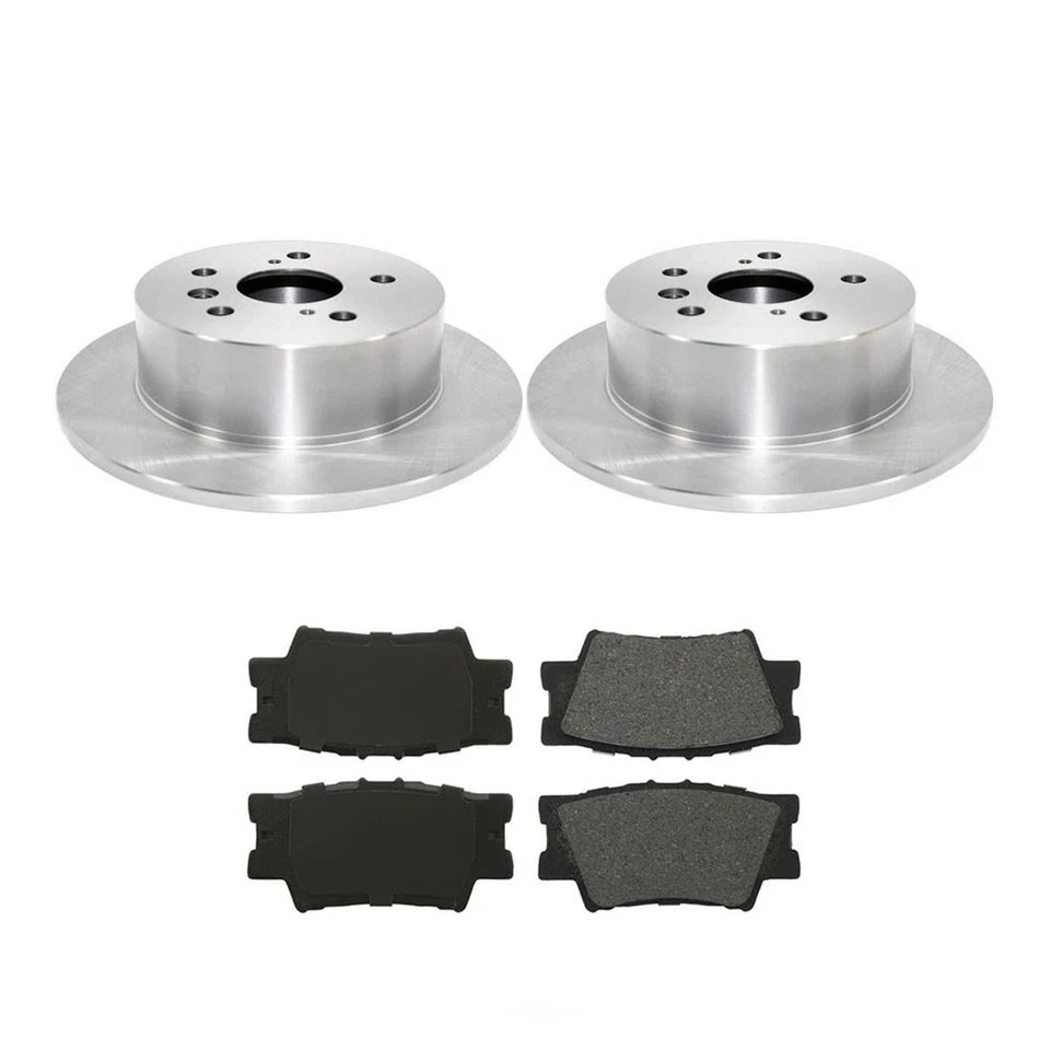 Задние тормозные диски и керамические тормозные колодки для Lexus ES350 2007-2012 годов выпуска - Изображение 2 из 4