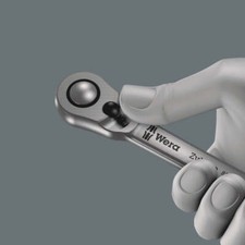 Wera 05004004001 8004 A Zyklop Metal Ratchet with Switch Lever 1/4" Drive Multi