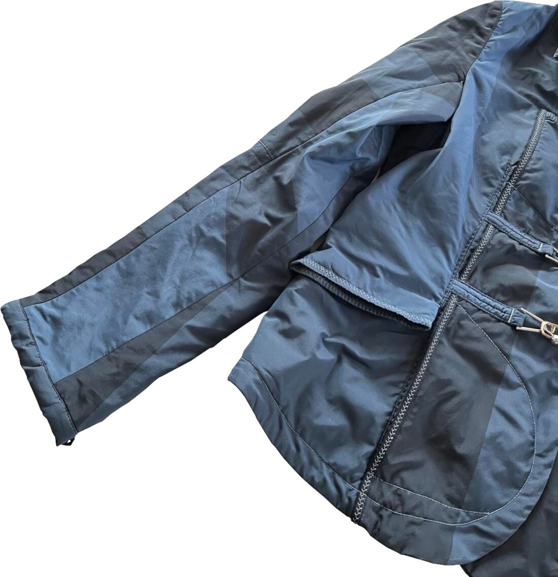 Manteau Imperméable Marithé Et François Girbaud Bleu - Taille L, Style Trench, Occasion Très Bon état