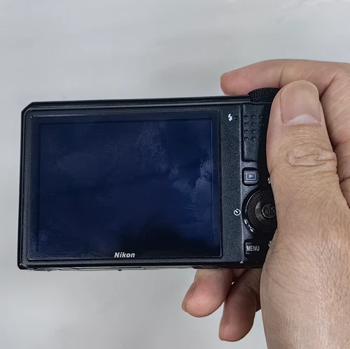 Nikon Coolpix S9100 Compact Digital Camera 12.1 MP 18x Wide Zoom Black- 90% New - Picture 5 of 7