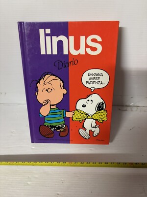 Tagebuch Schule Linus Snoopy Vintage Schreibwaren Schule Neu!!!