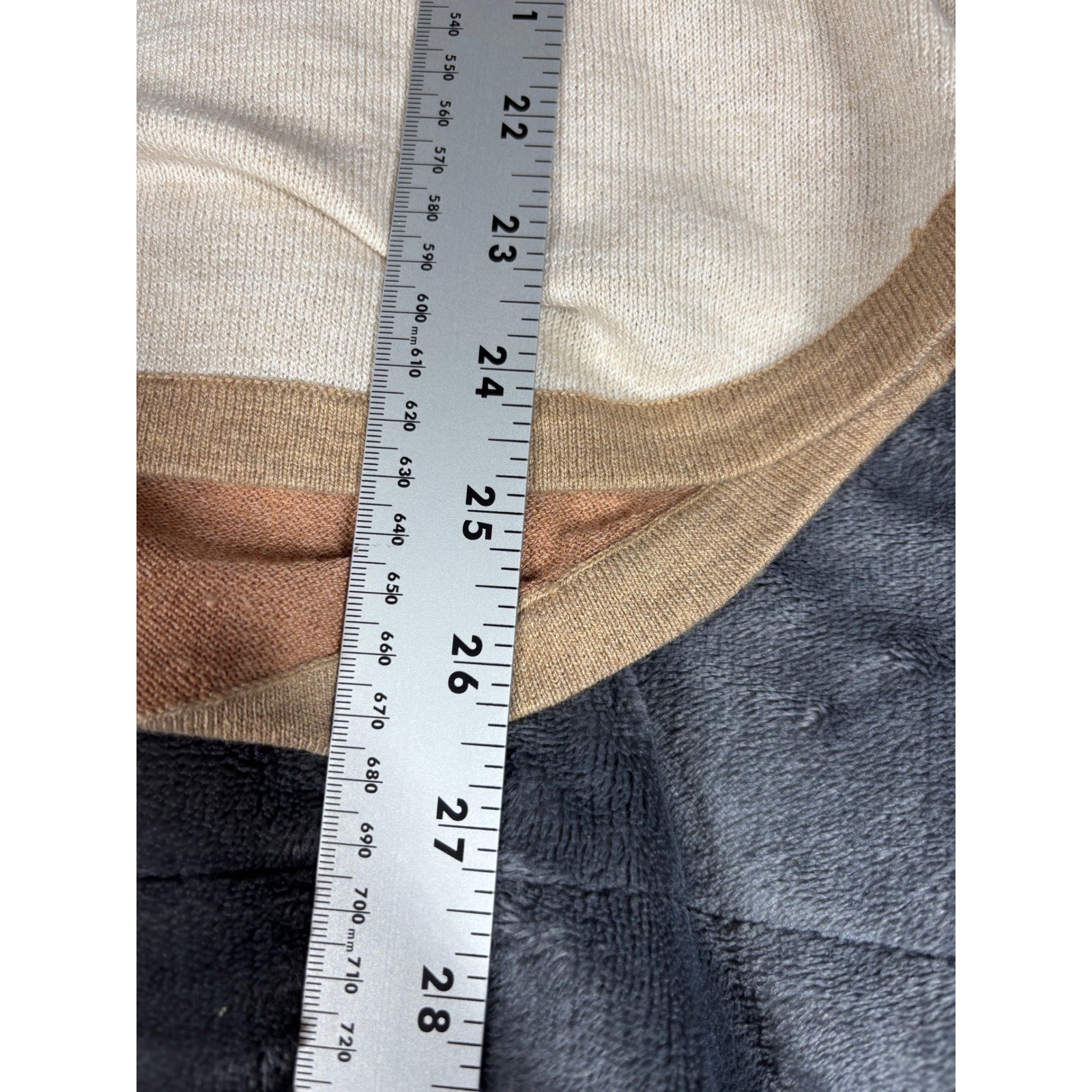 Smartwool Cream Beige Merino Wool Blend Long Sleeve Tunic Top Womens XS