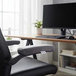 Pressure Relief Armrest Pads for Gaming Chairs, Machine Washable Covers