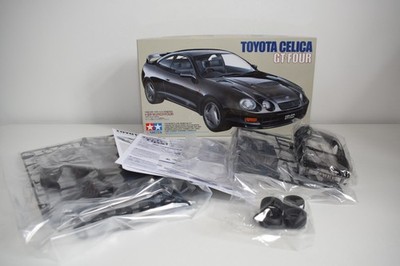 C19 1:24 TAMIYA 24133 TOYOTA CELICA GT-FOUR BLACK KIT MIB 4