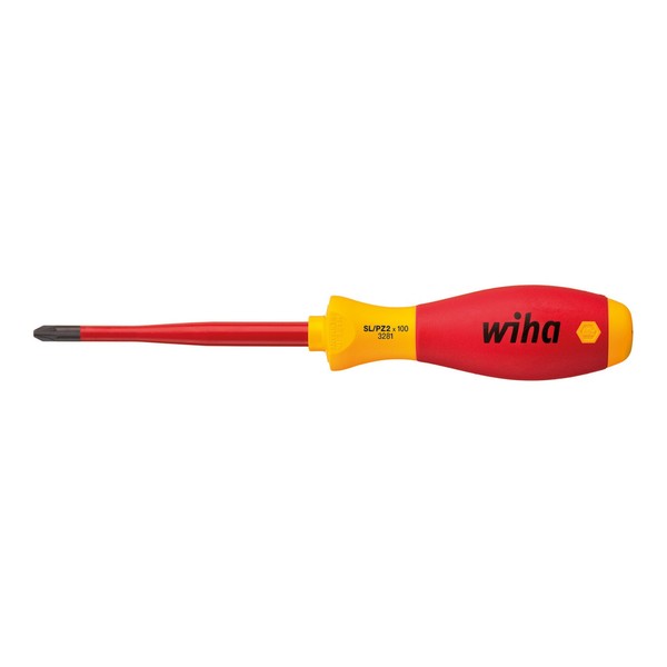 Wiha Schraubendreher Softfinish® Electric Slimfix Plusminus/Pozidriv SL/PZ1 X 80-image