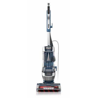 Shark Upright Vacuum Stratos with DuoClean PowerFins Navy AZ3002, Pet Vacuum