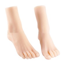 Size 36 Realistic Foot Model Foot Replicas Soft TPE Texture Suitable for Shoe