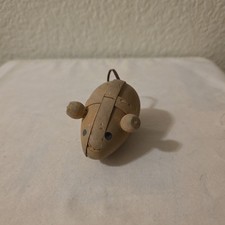 Vintage Wooden Japan Kumiki Puzzle Mouse Brain Teaser 1960's