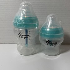 2 Tommee Tippee Bottles 5oz  9oz Closer To Natural Anti Colic New Sealed