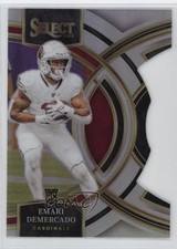 2023 Panini Select Premier Level Silver Prizm Die-Cut Emari Demercado #160 0c4