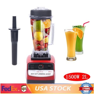 1500W Professional Blender Smoothie Maker Industrial Commercial Quiet NEW