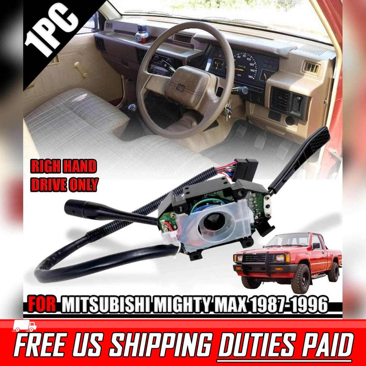 Turn Signal Blinker Head Light Switch RHD only Mitsubishi L200